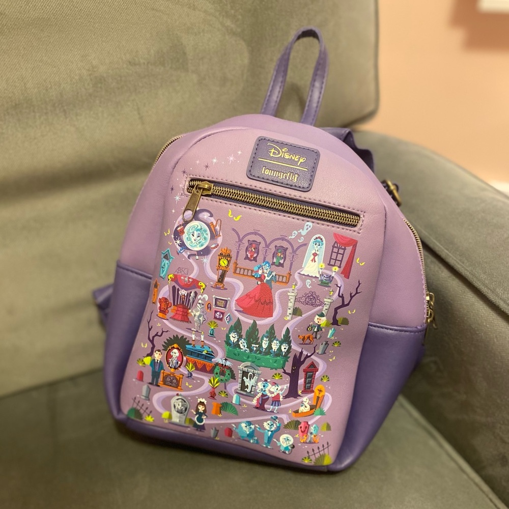 The Haunted Mansion Mini Backpack Loungefly